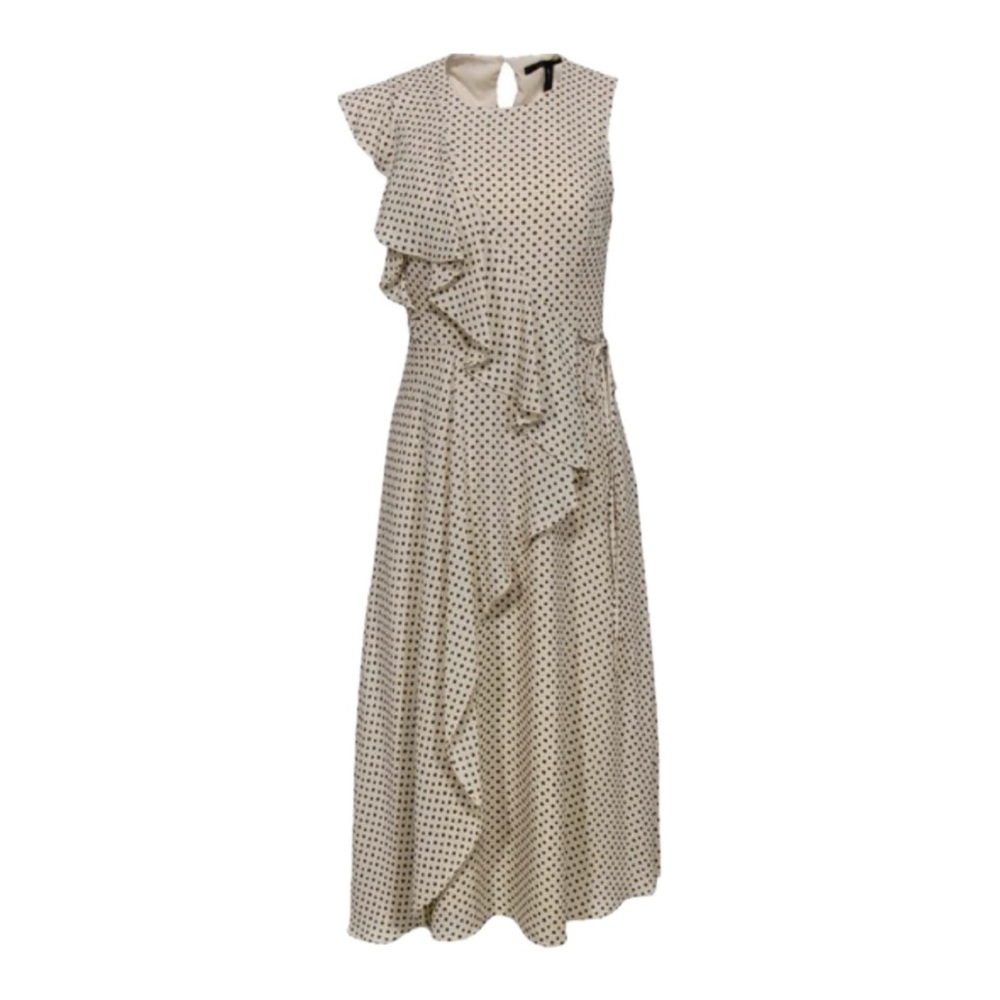 BCBG Ruffle midi dress